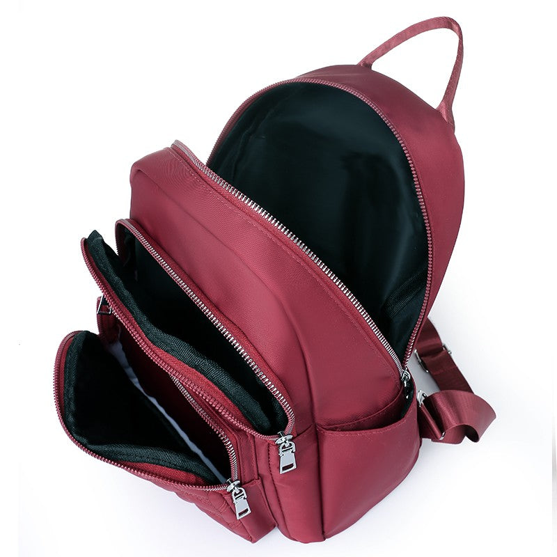 Men's and women's Oxford cloth backpacks, nylon travel backpacks, casual and fashionable canvas backpacks