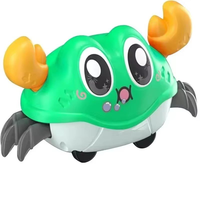 Kids toys small gifts double pull cartoon crab animal inertia car baby puzzle clip doll boy girl gliding toy