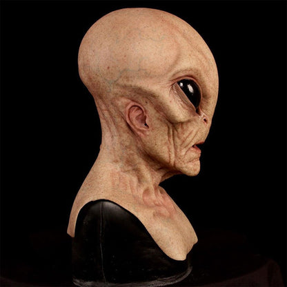 Horrible Alien Mask Horror Alien Supersoft Mask Creepy Halloween Party Decoration Scary Funny Cosplay Prop Masks