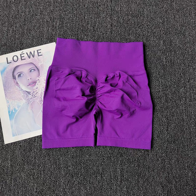 Summer Yoga Shorts Women Fitness Shorts Breathable Sports High Waist Running Shorts Cycling Shorts Workout Gym Sports Shorts