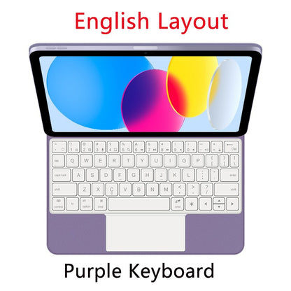 Capa Smart Magnetic Book Folio Magic Keyboard para iPad 11ª 10ª Geração 2025 iPad A16 11ª 11" A3354 A3355 A3356 A2696