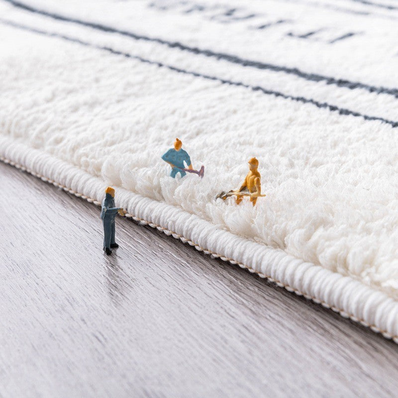 VIKAMA Cartoon Big Head Cat Floor Mats Waterproof Anti-Fouling Entrance Sofa Living Room Bedroom Home Decoration Carpet