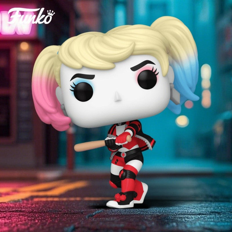 Pride Flag Harley Quinn Funko Pop Action Figure Anime Poison Ivy Doll Cartoon Desk Decor Limited Edition Collectible Model Gifts