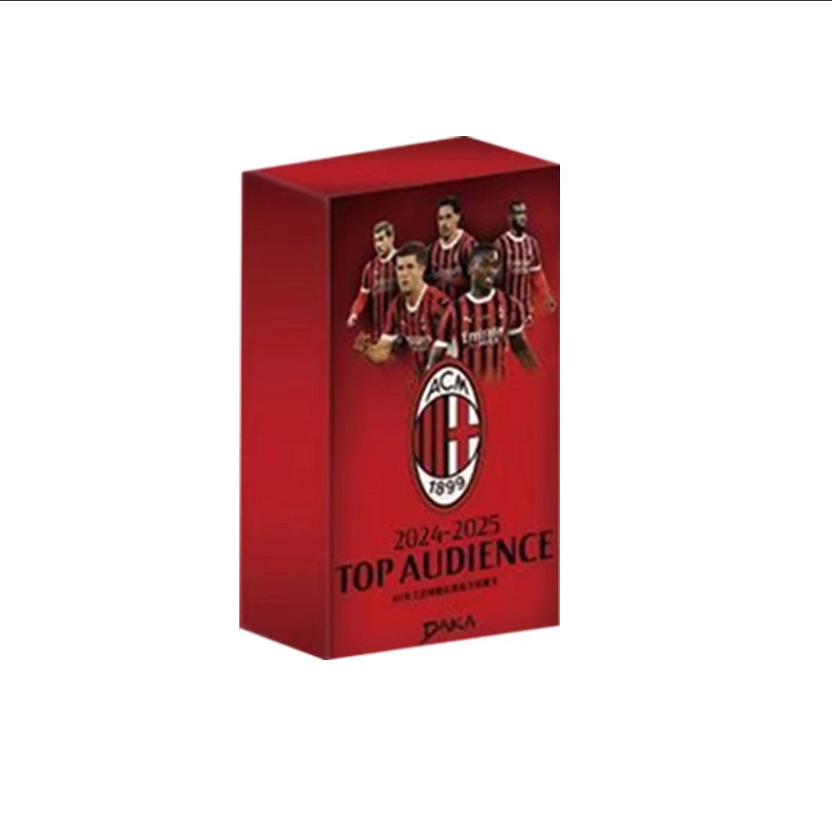 Cartas Colecionáveis Daka 2024-2025 Melhores Jogadores Manchester City Juventus AC Milan Internazionale Milano Estrela do Futebol Caixa de Presente Oficial