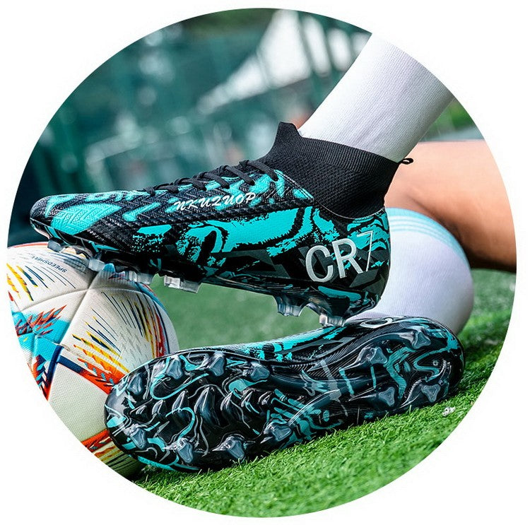Man Football Shoes Professional Society Soccer Cleats Soccer Boots Non-slip Training Sneaker Artificial Quality Grass Footwear