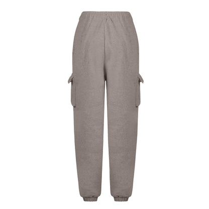 Women's Sweatpants Fleece Lined Baggy Athletic Jogger Trousers With Pockets 2025 Fall Casual Trendy Cargo Pants Fall Outfits