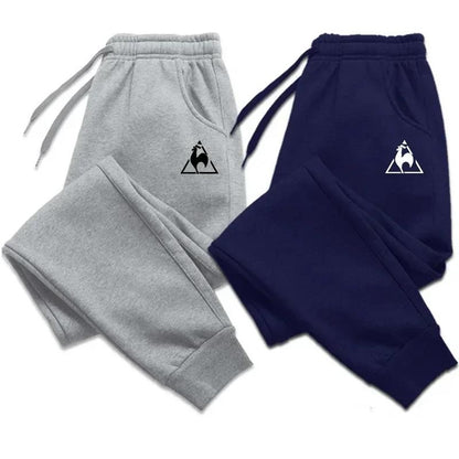 2025Spring and Autumn Fleece Men's Pants Casual Pants Men's Sports Jogging Pants Sweatpants Men's Harajuku Street S-3XL Pants