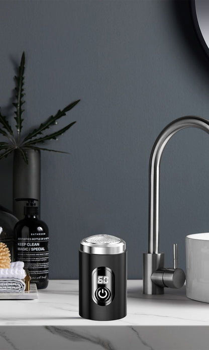 USB Charging Electric Shaver for Men Mini Multifunctional Portable Beard Shaver Water-Washing Feature Waterproof for Home Hotel