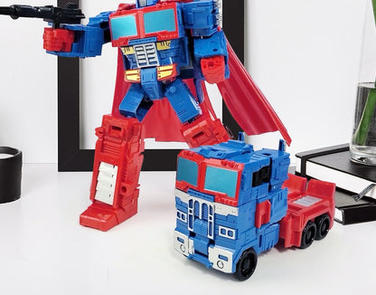 WEIJIANG NOVO 20CM Transformação Anime Boneco de Ação Brinquedos de Filme Plástico ABS Robô Carro Avião Tanque Legal Modelo Presente para Meninos