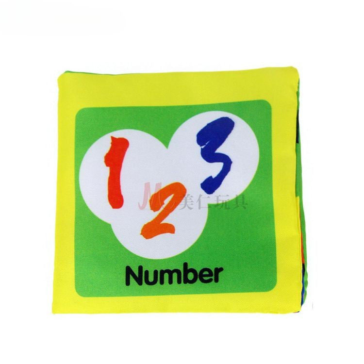 Livro de Pano Macio para Bebês 0-36M Brinquedo de Aprendizagem Precoce Interativo para Pais e Filhos Brinquedo Educativo Montessori de Marionete Presente para Meninos e Meninas
