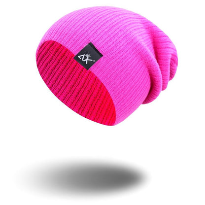Autumn Winter New Beanies for Women Men Warm Knitted Hats Female Baggy Cap Warmer Bonnet Ladies Soft Comfortable Cap