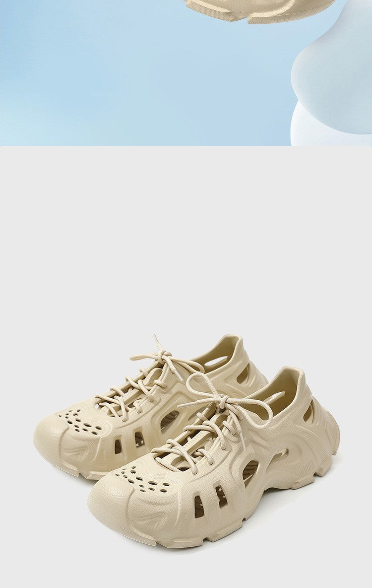 Super Cool Beach Sandals Comfortable Thick EVA Soles Antislip Outdoor Slippers Fashion Slides Street Normal Style Shoes