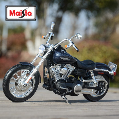 Maisto 1:12 2006 Harley FXDBI Dyna Street Bob Liga Modelo de Moto Simulação Metal Brinquedo Modelo de Moto de Rua Presente Infantil