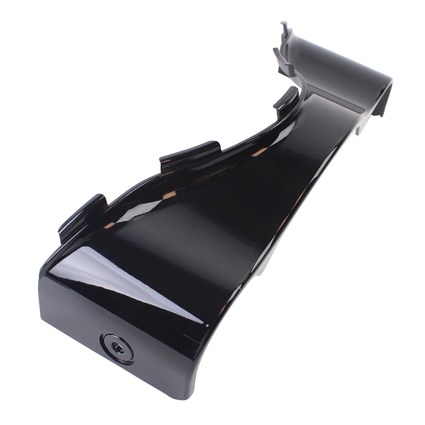 Carenagem Lateral de Batwing Inferior Externa Preta para Motocicleta Harley Touring CVO Electra Street Glide Ultra Classic 2014-2023