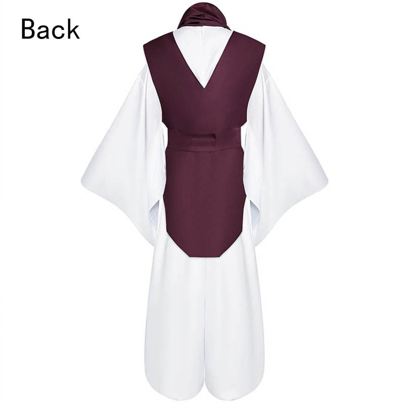 Anime Choso Cosplay Costume with Vest Neck Gaiter Belt White Elastic Pants Halloween Choso Kimono Outfits for Comic Con