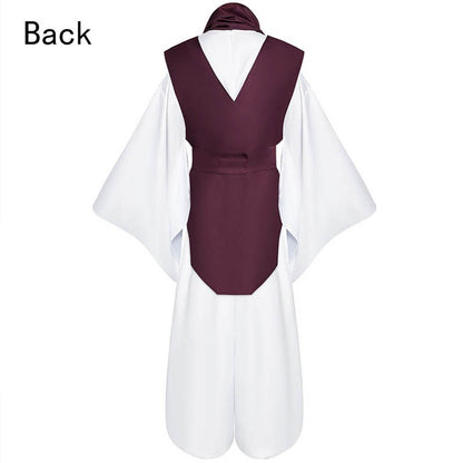 Anime Choso Cosplay Costume with Vest Neck Gaiter Belt White Elastic Pants Halloween Choso Kimono Outfits for Comic Con
