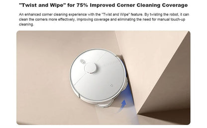 XIAOMI MIJIA Smart OMNI Robot 2 Vacuum Cleaners Mop Collection Self Cleaning Doc Empty Dust 75 Days of Continuous Garbage Collec