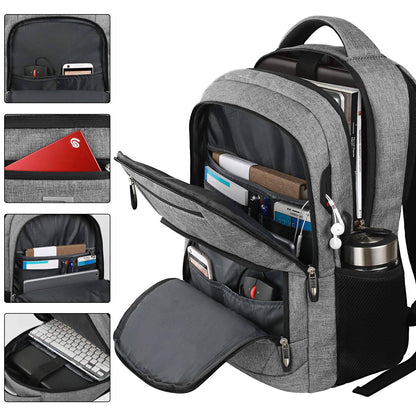 Mochila Masculina de Viagem Bolsa Fotográfica Lente de Câmera Externa Preta Ergonômica para Laptop de Grande Capacidade Impermeável para Montanhismo