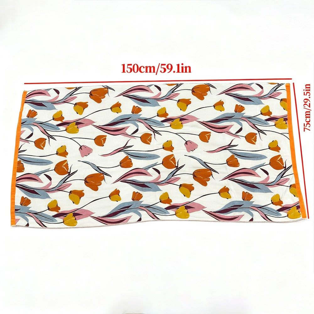 Bathroom Towel - Large Gauze Towels (75×150CM), Soft Absorbent & Lightweight, Perfect for Shower, Hotel, Sauna, Fitness