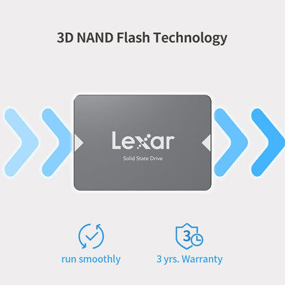 Lexar SSD SATAIII 1TB 2TB 128GB SATA 256GB 512GB SSD HDD 2.5'' Disco SSD Interno Unidade de Estado Sólido para Laptop Desktop