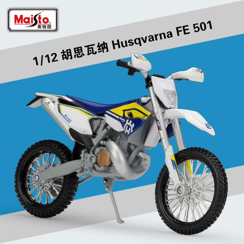 Maisto 1:12 Yamaha YZ450F Veículos Fundidos Colecionáveis Hobbies Motocicleta Modelo Brinquedos