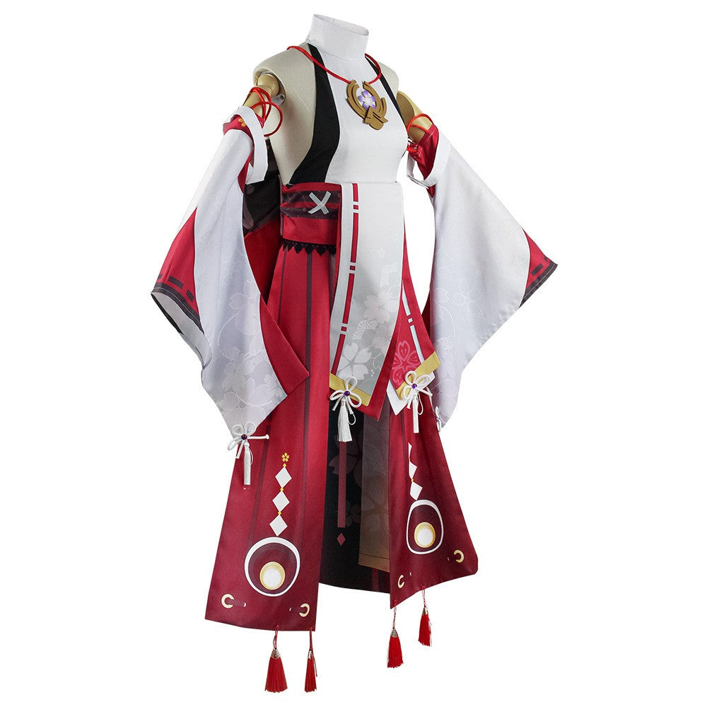 Genshin Impact Cosplay Costume - Sumeru Dendro Archon Nahida, Venti, Yae Miko Halloween Anime Game Stage Performance Outfit