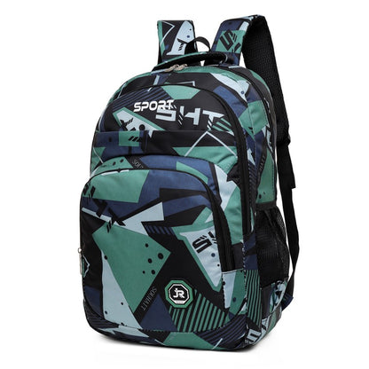 Mochila Impermeável para Viagem Grande Capacidade Mochila Durável para Laptop com Compartimento para Laptop Mochila Escolar Moderna para Atividades ao Ar Livre