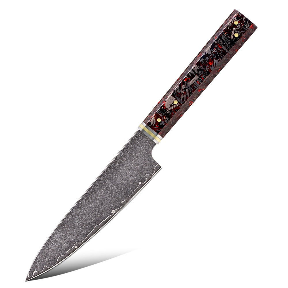 Conjunto de Facas de Cozinha 1-6PC Damasco 3 camadas de revestimento Facas de aço Acessórios de Cozinha Facas Profissionais de Chef Ferramentas de Culinária