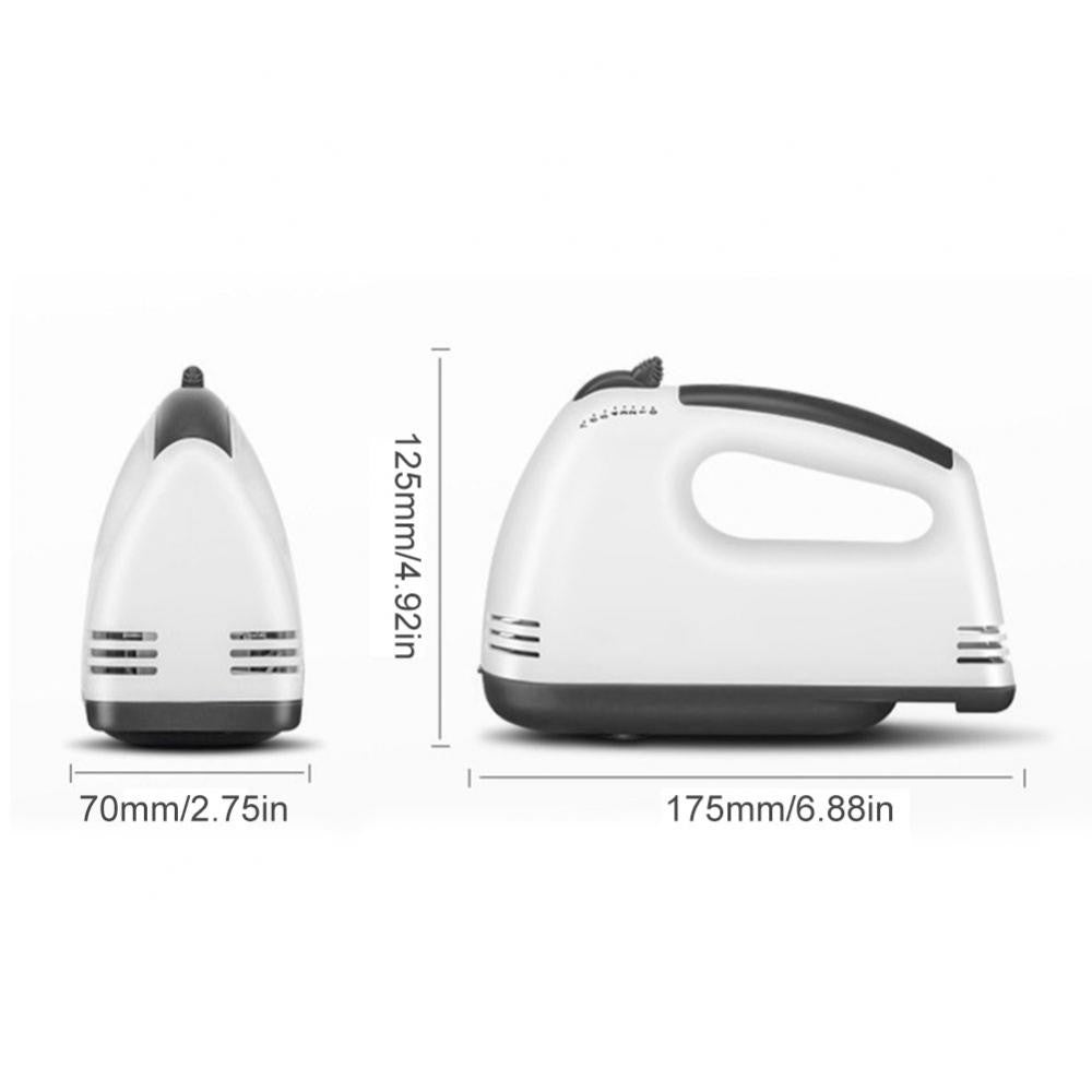 Espumadores de Leite 100W 7 Velocidades, Mini Misturador, Liquidificador de Alimentos, Processador de Alimentos Multifuncional, Batedor de Creme de Cozinha, Ferramentas Elétricas de Cozinha