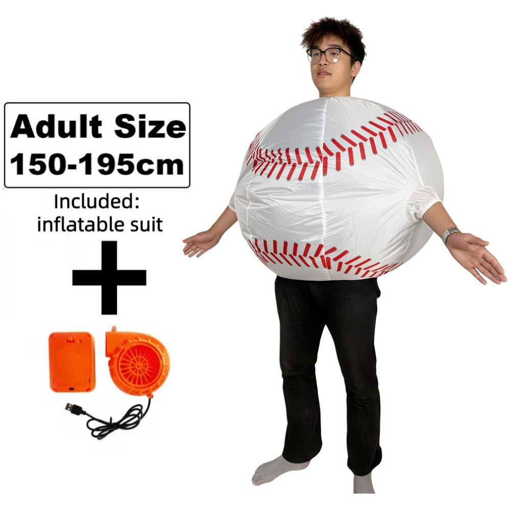 Halloween Character Inflatable Costume Colorful Parrot Multi-Color Cow Costume Props, Holiday Party Cosplay