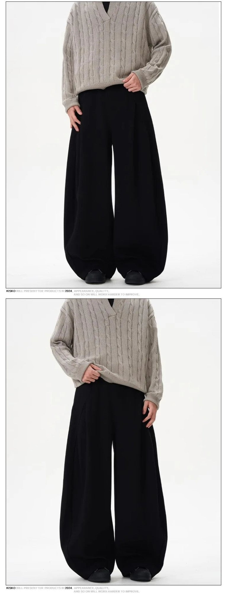 Calças Casuais Masculinas de Perna Larga com Design Desconstruído Americano Calças de Moletom Esportivas Primavera Outono Calças Compridas Versáteis da Moda