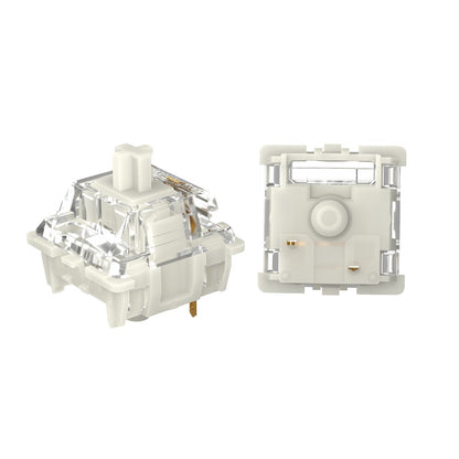 Switch Gateron White Yellow Silver Pro 2.0 V2 3 pin RGB linear Tátil Vermelho Marrom para teclado mecânico hot-swappable