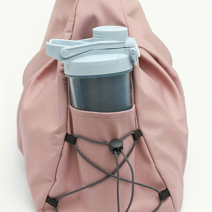 Yoga Bag Women's Sports Fitness Training Bag Fashionable Short Trip Luggage Bag Large Capacity Travel Bag Lightweight Travel