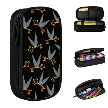 Desenho Animado Harries Filme P-Potters Magic World Estojo de Lápis Caneta Suporte Bolsas Estudante Material Escolar Necessaire Estojo de Lápis