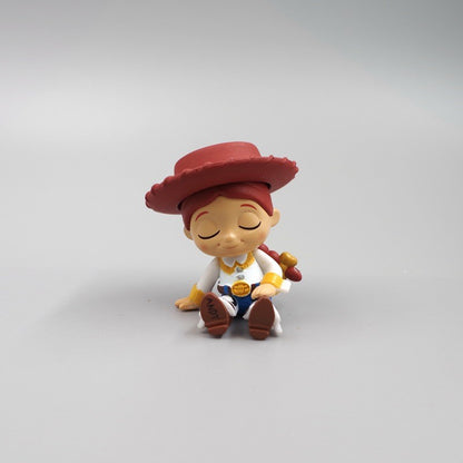 Bonecos de Anime Versão Q Toy Story Woody Alien Universidade Monstros James P. Sullivan Modelo Brinquedos Presente de Natal para Crianças