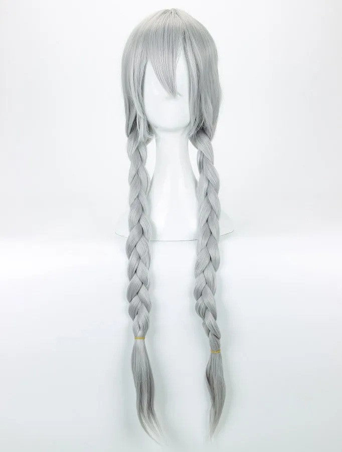 Zootopia Rabbit Bunny Officer Judy Hopps Cosplay Wig Long Mixed colour Heat Resistant Synthetic Hair Wig