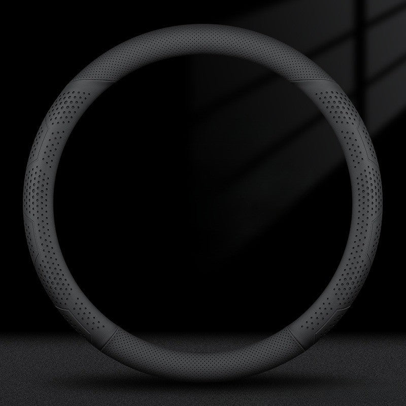 O/D Type Nappa Leather Car Steering Wheel Cover Universal Steering Wheel Cover Steering Wheel Accessories Anti Slip Handle Cover