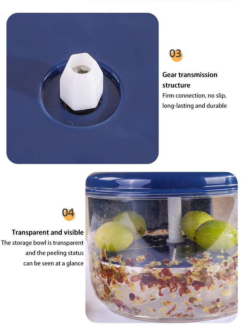 Grape Peeler Fully Automatic Household Electric Fruit Peeler Qingti Peeler Divine Tool Wireless Portable Easy Kitchen Gadget
