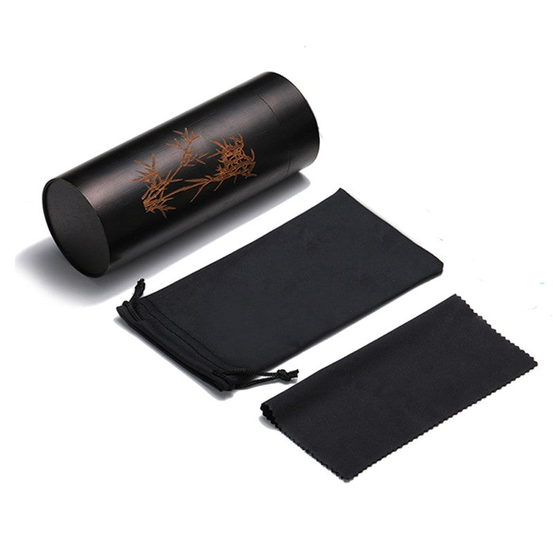 Óculos De Sol GM De Madeira De Bambu Natural Feitos À Mão Polarizados Lentes Com Revestimento Espelhado Com Caixa De Presente