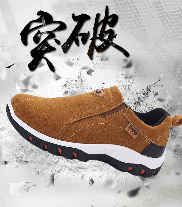 Men's Fashionable Casual Sports Shoes, Outdoor Walking and Hiking Shoes, Loafers, Comfortable Shoes, Lightweight, Plus Size38-50
