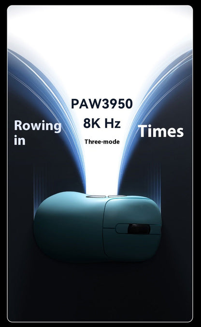 AJAZZ AJ179 APEX PAW3950 30000DPI 8Khz Wireless Gaming Mouse Right Handed Ergonomic Mouse with RGB Magnetic Screen Charging Base