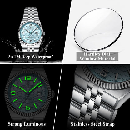 POEDAGAR Elegant Women's Watches High Quality Luxury Watch For Ladies Luminous Waterproof Date Women Quartz WristWatch Reloj+Box