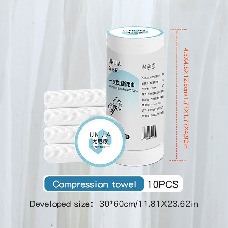 Premium Compressed Towel Tablets Disposable Towel Large Bath Towel Reusable Travel Towel for Hotel Camping Mountaineering Sports