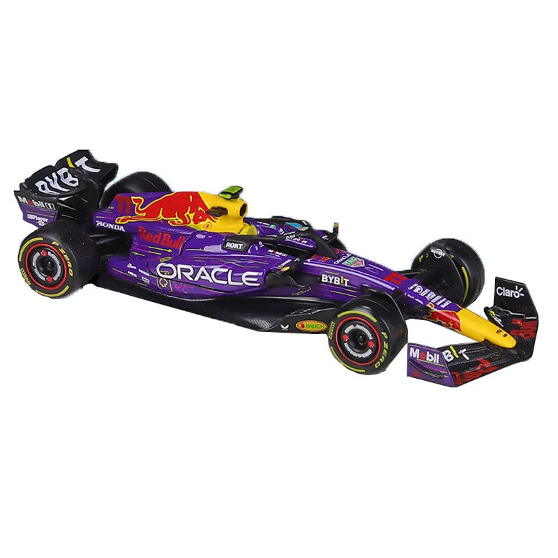 Bburago 1:43 2024 F1 Mclaren Mcl38 Grande Prêmio de Mônaco F1 Miniatura de Liga Fundida #4 #81 Lando Norris ? Presente de Brinquedo de Carro de F1
