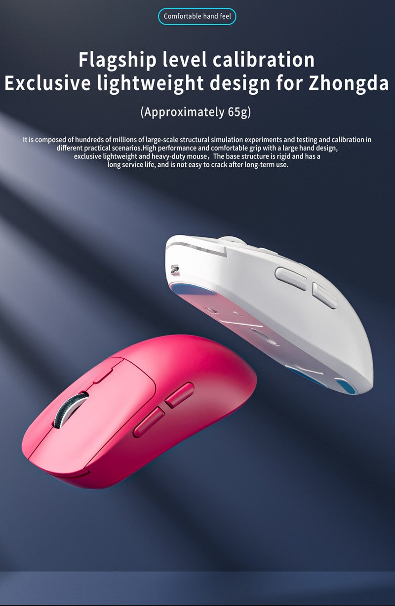 Mouse sem fio Xiaomi Bluetooth 2.4G Três Modos Recarregável Ergonômico Rato Portátil Para Escritório, Jogos, iPad, PC, Laptop, TV