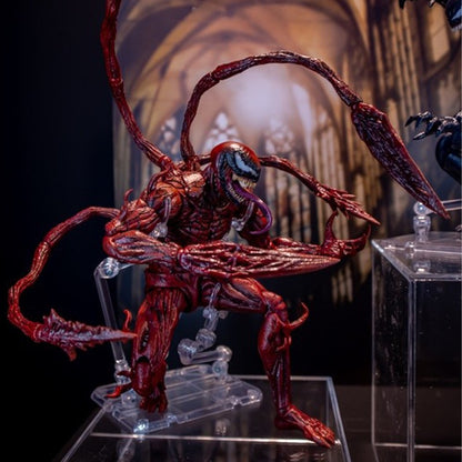 Red Venom Carnificina Figura de Ação Articulada Modelo Brinquedos