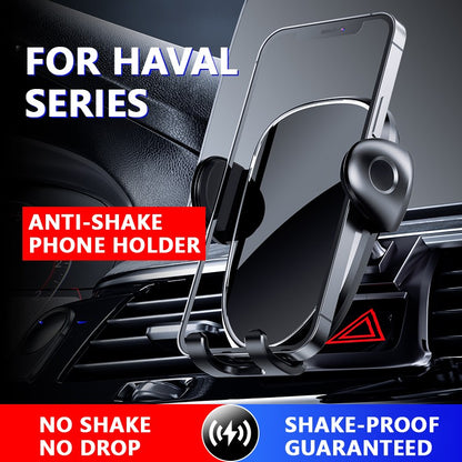 FOR 2022 HAVAL XY Car Phone Holder Car Styling Bracket GPS Gravity type Stand Rotatable Suppo Vehicle Specific