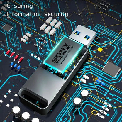 SONY USB 2TB Flash Pen Drive 2 in 1 OTG USB 3.1 Metal Memory Stick Dual C Pendrive 128GB 256GB 512GB 1TB High-Speed Storage De