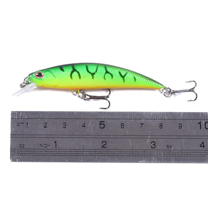 HENGJIA Jerkbait Sinking Wobblers Iscas de Pesca 8cm-9g Truta Artificial Plástico Rígido Isca Crankbait Pesca de Baixo