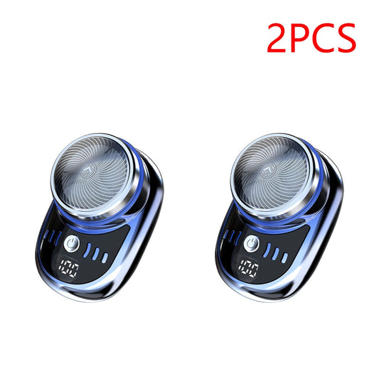 1/2PCS Mini Electric Travel Shaver For Men Pocket Size USB Charging Portable Painless Cordless Trimmer Knive Face Beard Razor  ?
